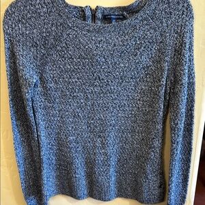American Eagle Outfitters Black and gray Knit Sweater
